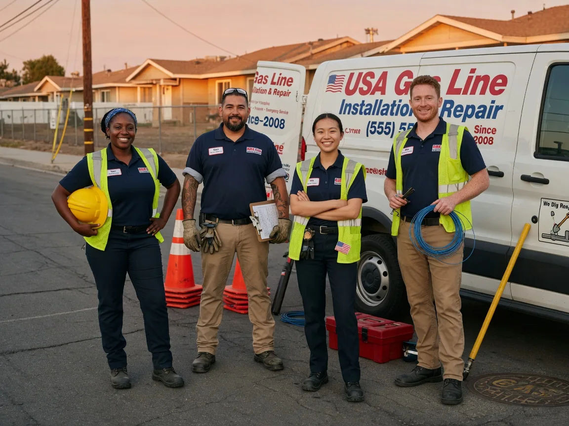 Gas Line Installation company in May, TX
